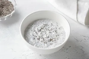 Food, A bowl of chia seed pudding
