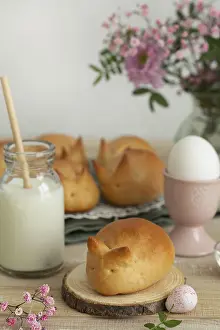 Food, Funny bunny buns. Holiday bake idea