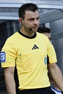 Football match, referee Wolfgang HASLBERGER