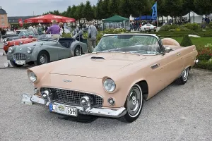 Ford Thunderbird USA 1956, vintage car meeting