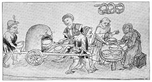 Foreign bread bakers in the Konstanzer Strasse at the time of the Council