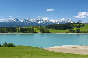 Forggensee, Allgaeu, Bavaria, Germany, Europe