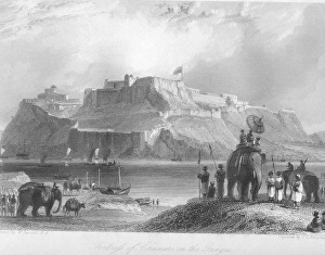 Fort of Chunar of the ganges, Uttar Pradesh, India, Asia