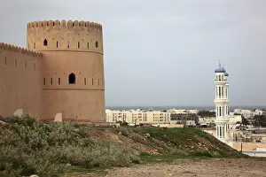 Fort Sinesilas in Sur, Oman, Asia