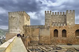 Fortress Alcazaba in Alhambra, Granada