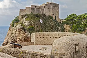 The Fortress Of Saint John Dubrovnik Croatia