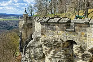 Fortress walls Konigstein Fortress