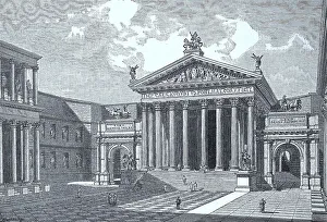 The Forum of Augustus, reconstruction G