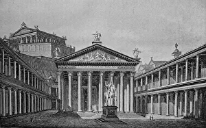 The Forum Julianum with the Temple of Venus Genetrix