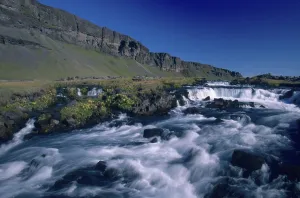 Fossalar stream, Iceland, Europe