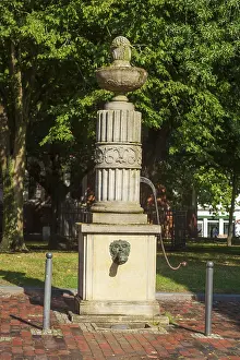 Fountain on the church square, Old Town
