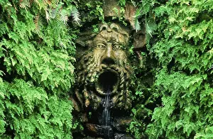 Fountain, Garden La Mortella