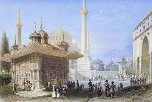 Fountain and Saint Sophia Square