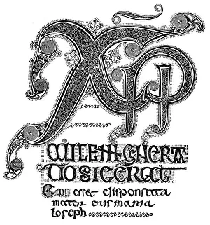 FRAGMENT OF COPY OF THE EVANGELISTS IN LATIN