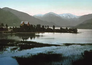 The Framnaes Hotel at Oppheimsvannet (Oppheim Lake)