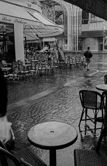 France, Paris, 22.03.1990, restaurant