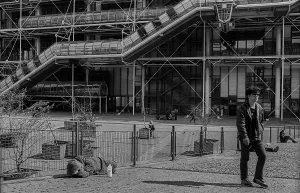 France, Paris, 23.03.1990, Centre Pompidou, Europe