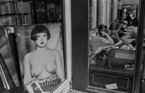 France, Paris, 24.03.1990, shop window