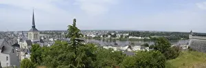 France, Saumur, church, old town