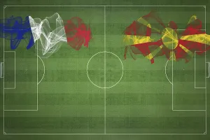 France vs North Macedonia Soccer Match