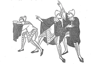 Franconian costumes in the 9th century