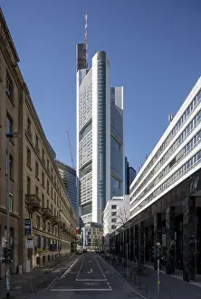 Frankfurt am Main, Bethmannstrasse and Commerzbank Tower