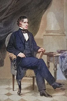 Franklin Pierce 1804 to 1869, 14th President of the United States 1853 to 1857