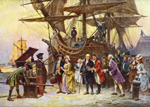 Franklin's return to Philadelphia