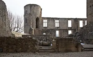 Frankr La Tour-d'Aigues Castle ruins 60185 Architect Ercole Nigra 1555-75 Fire late 18th century View