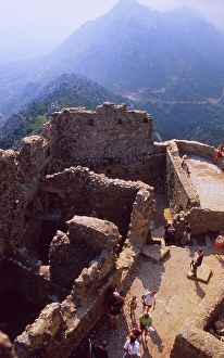 Frankreich: Schloss Queribus in Langedoc-Rousillon