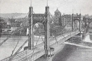 Franz Joseph Bridge, later renamed Stefanik Bridge
