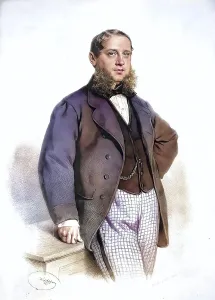 Franz Nowak Junior, around 1860 innkeeper in the famous Zum weissen Ross in Vienna