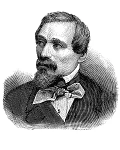 Franz Raveaux, 1810 - 1851, a German revolutionary of the Maerzrevolution revolution