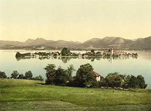 Fraueninsel in Chiemsee, Bavaria, c
