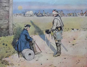 Frederick the Great, Frederick II 1712-1786 on the evening of 18 June 1757 in Kollin