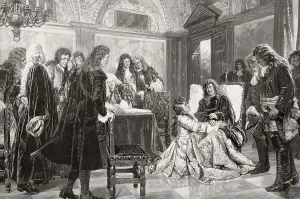 Frederick I at the sickbed of Frederick William
