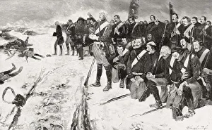 Frederick II praying after the battle of Leuthen