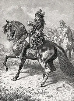 Frederick William, the Great Elector and Feldmarschall Georg von Derfflinger