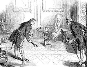 Frederick William I playing ball with his children