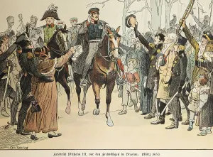 Frederick William III, Volunteers in Breslau 1813