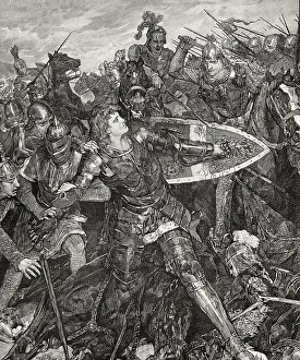Frederick's capture at ths battle of Muehldorf
