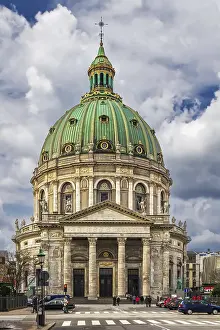 Frederik's Church popularly known as The Marble Church for its architecture