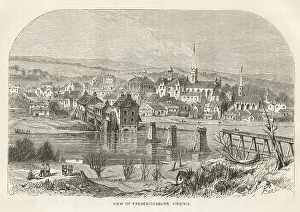 Fredricksburg, Virginia in Civil War times