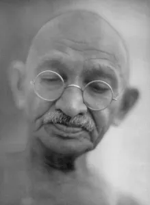Freedom fighters mahatma gandhi, India, Asia