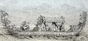 The French Ambassador's gondola in Venice