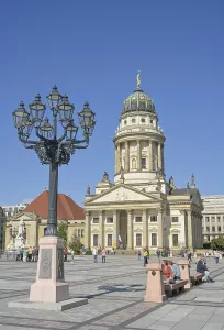 Framed Print : French Cathedral, Gendarmenmarkt