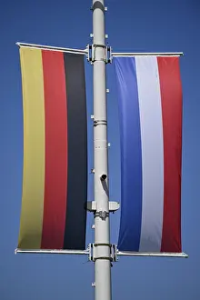 French and German flag, Verdun