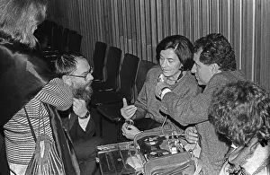 (with the French poet Alain Lance) (middle: writer Christa W) (with the French poet Alain Lance) (middle)