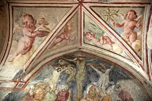 Fresco on the Cathedral Cattedrale di Sant Andrea