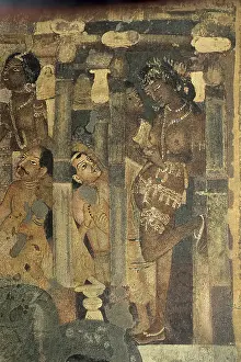 Frescoes at Ajanta caves, Aurangabad